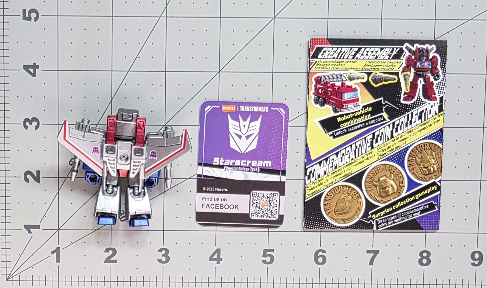 Blokees Transformers Starscream Special Galaxy Type Defender 02 Chase Figure