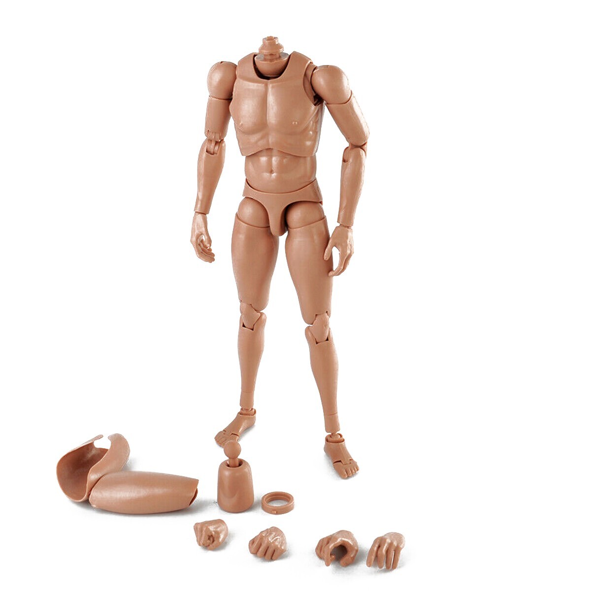 MX02-A 1/6 Scale Man Male Body Action Figure Toy Fit 1/6th Head Sculpt Model Toy