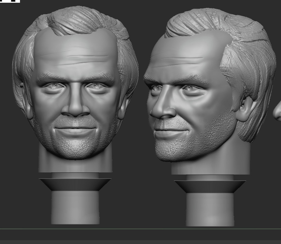 CUSTOM MEGO SCALE JACK NICHOLSON SHINING RESIN HEAD 8″ INCH FIGURE BODY (Z34)