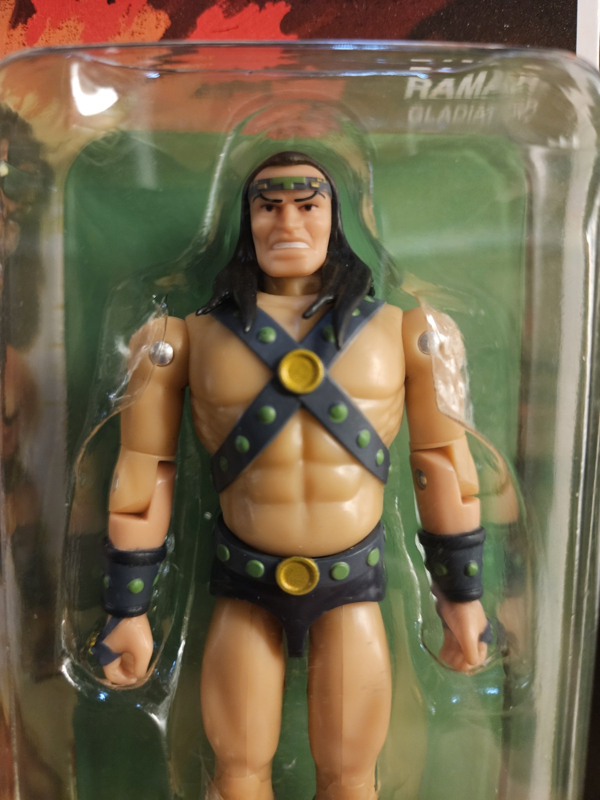 GI Joe ~ Ramar ~ Gladiator ~ Super7 ~ ReAction Plus ~ O-Ring ~ 2024 1/18 Scale
