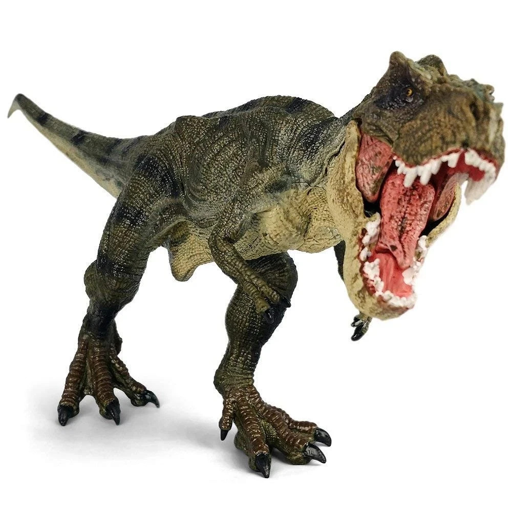 Tyrannosaurus Rex with Movable Jaw Dinosaur Roaring T-rex Toys-12 Inches Leng…