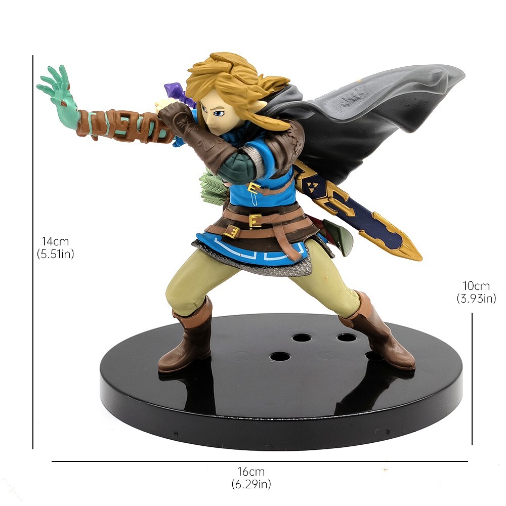 The Legend of Zelda: Tears of the Kingdom Link 5.51in PVC Figure Model Toys