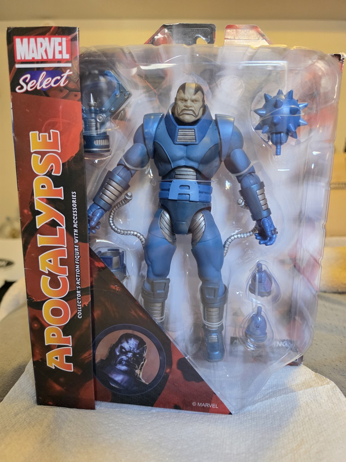 APOCALYPSE Action Figure Uncanny X-Men BOX DENTED! LOOK PICS
