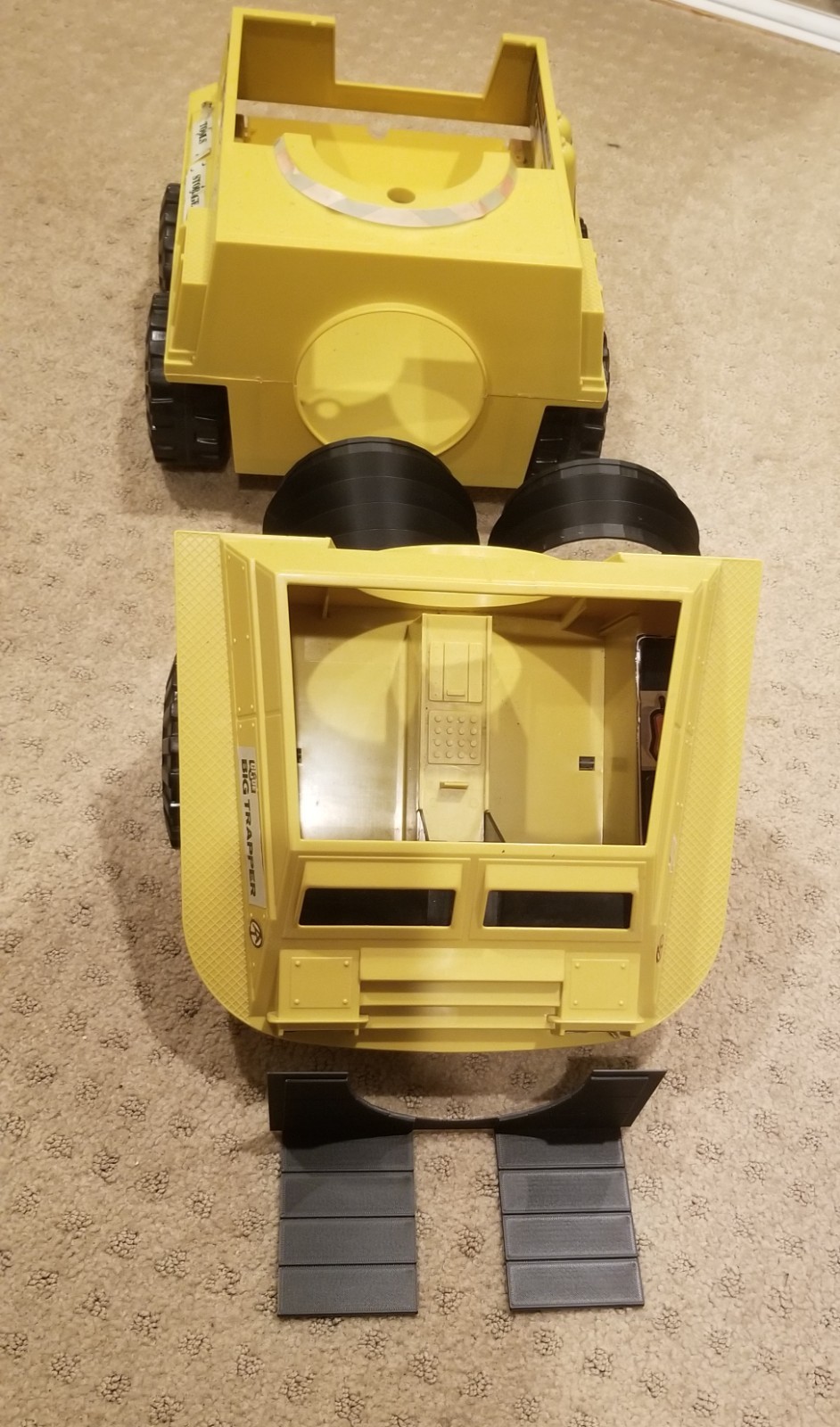 Custom 3D printed GI Joe Adventure Team Big Trapper replacement connector