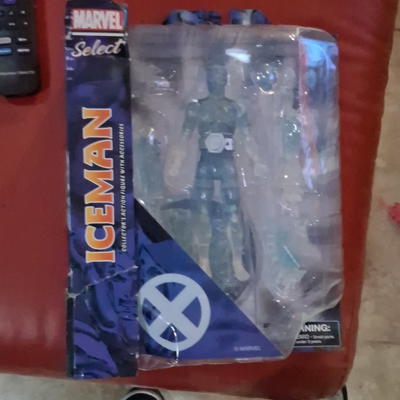 Marvel Select Iceman Action Figure Boxed Fully Jointed X-Men