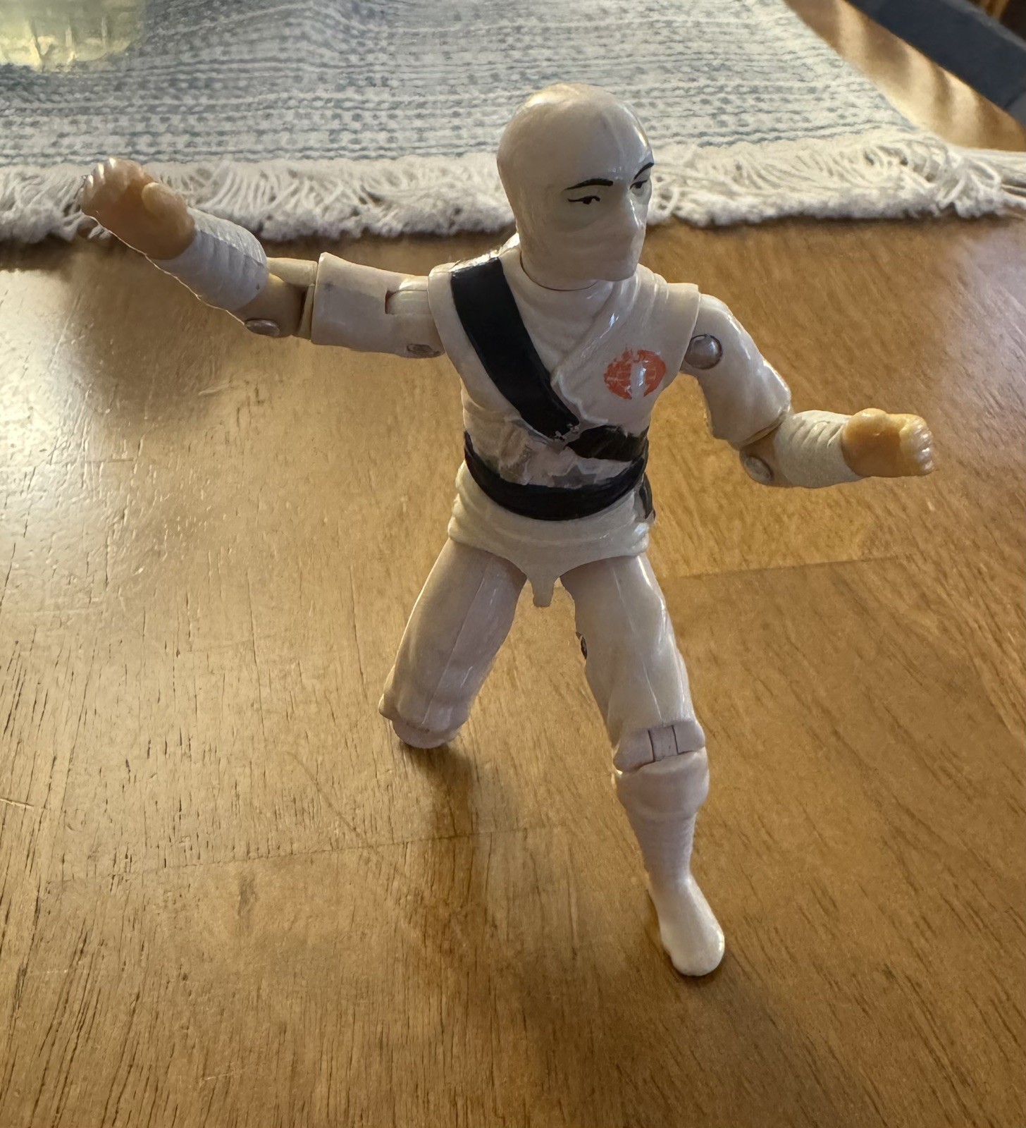 Storm Shadow V1 G.I. Joe vintage 1984 Hasbro GREAT COLOR! Free shipping