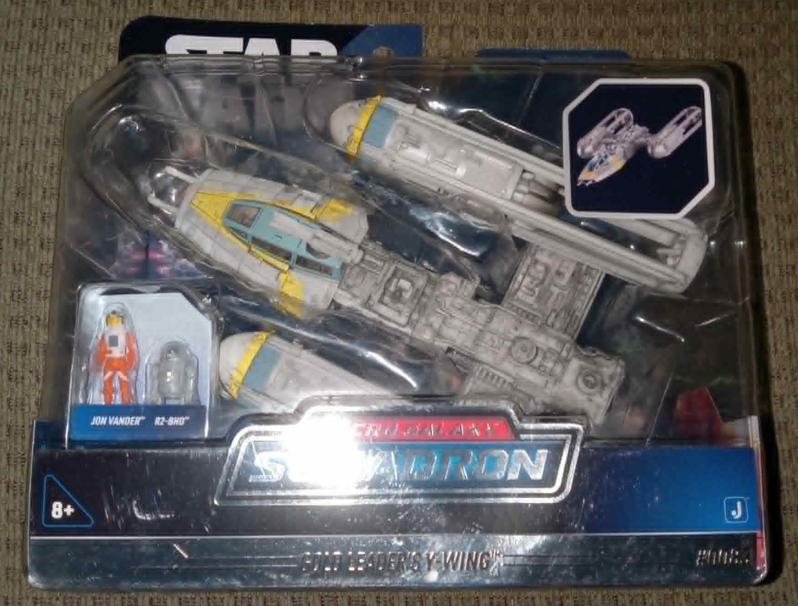 Star Wars Micro Galaxy Squadron Figure Series 4 – Gold Brand New Never Opened