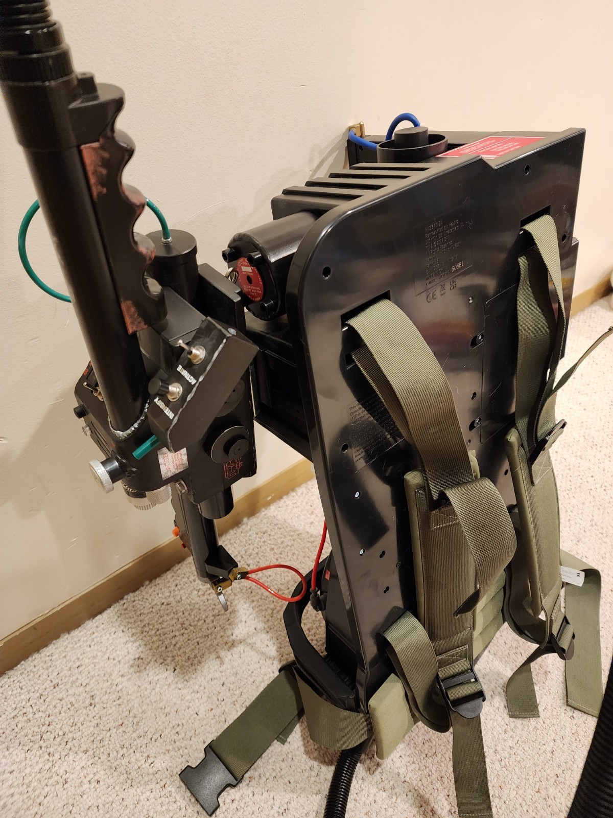 Hasbro 1984 Proton Pack And Neutrona Wand, Sealed/New In Box