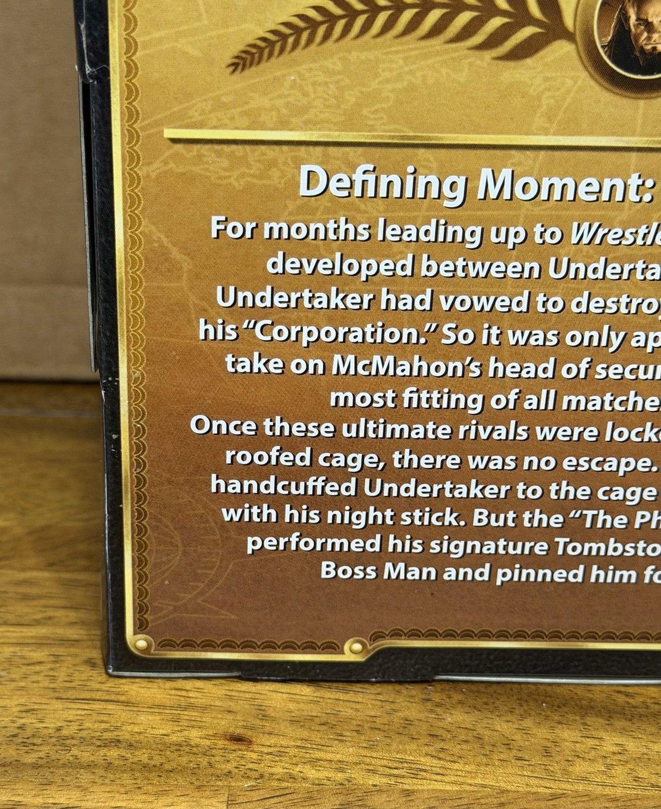 WWE The UNDERTAKER .Defining Moments .2015