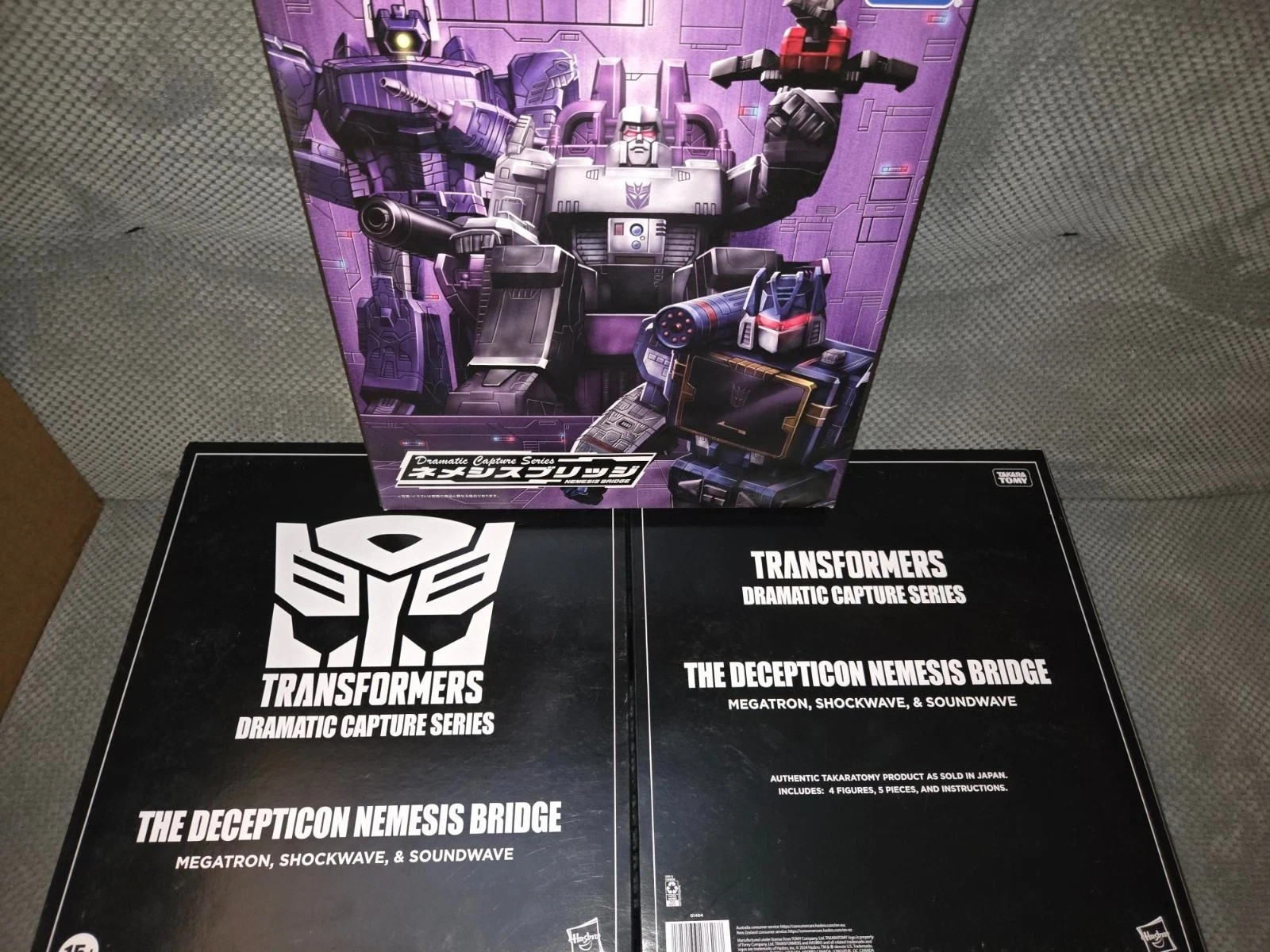 In Stock Takara Tomy Transforms Dramatic Capture Series Nemesis Bridge Toys New