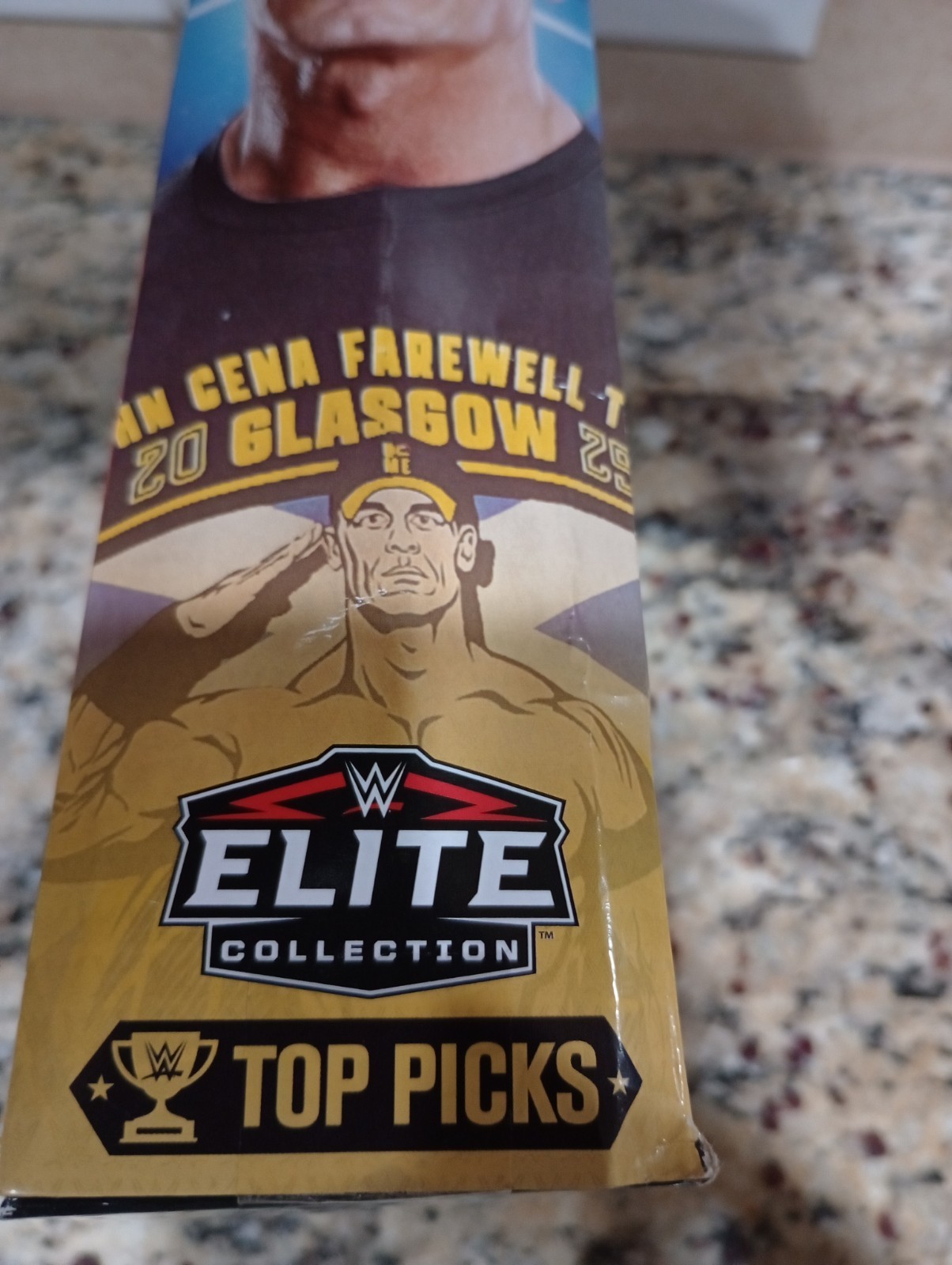 John Cena WWE Elite Top Picks *Heel Turn* LAST TIME IS NOW 2026 Damaged Box