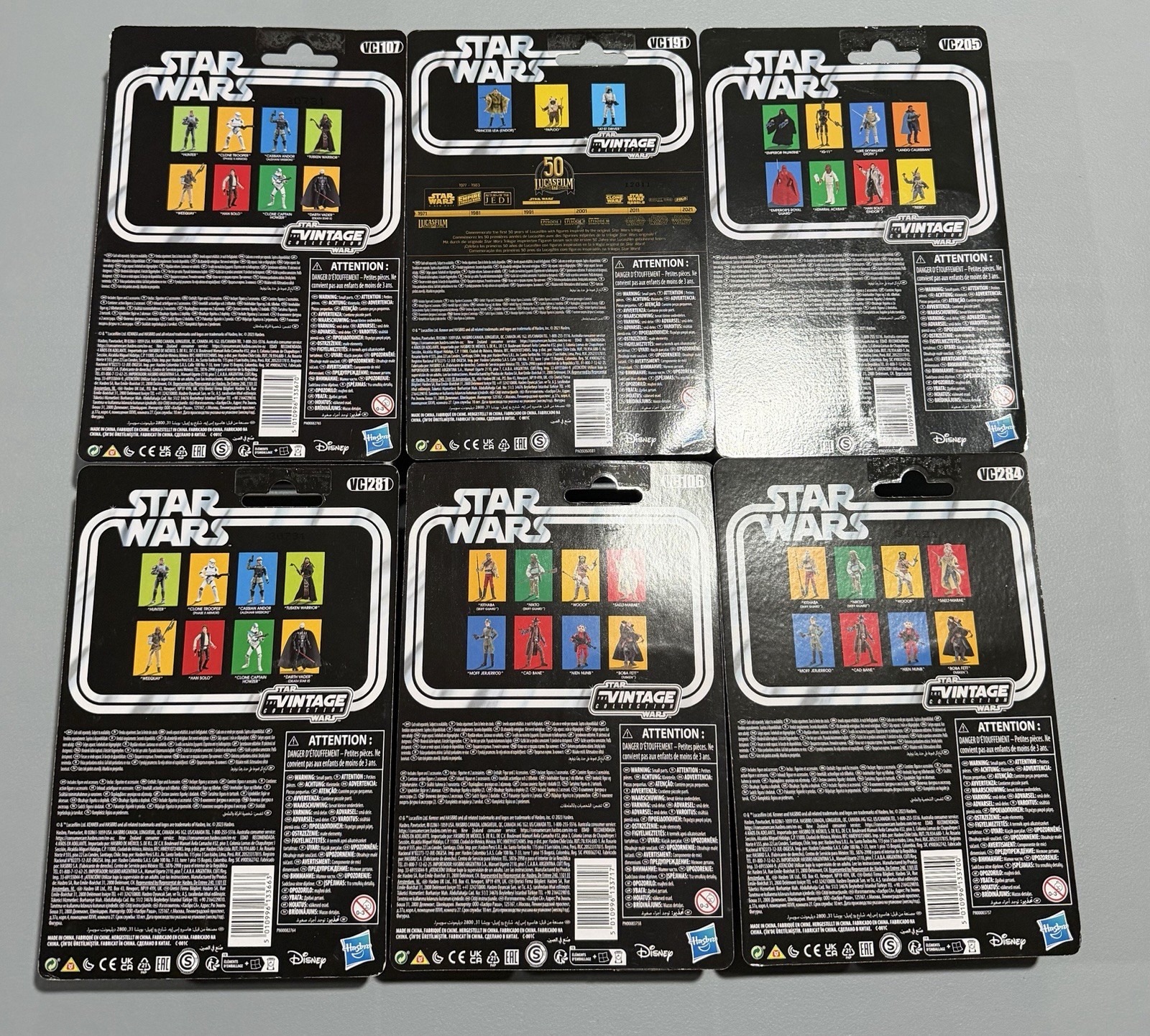 Star wars vintage collection – Return of the Jedi 3.75 In Figure Lot. New