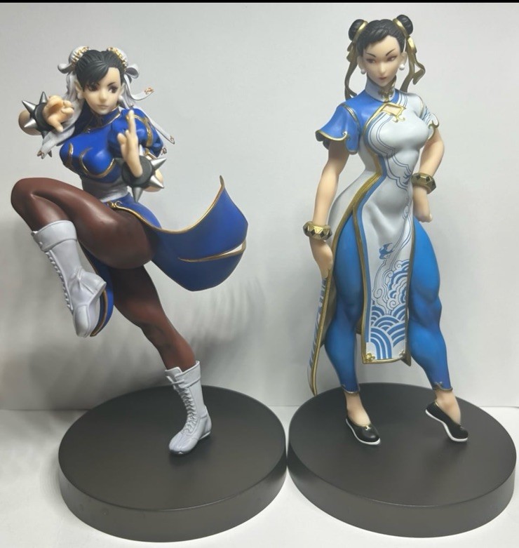 Pop Up Parade Cammy and Chun-li Street Fighter Figure Max Factory