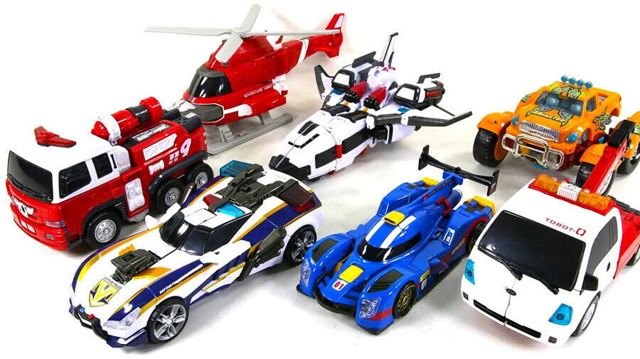 Tobot V Galaxy Detectives 9.5″ Transform Figure Boys Toy Car Truck Vehicle Robot
