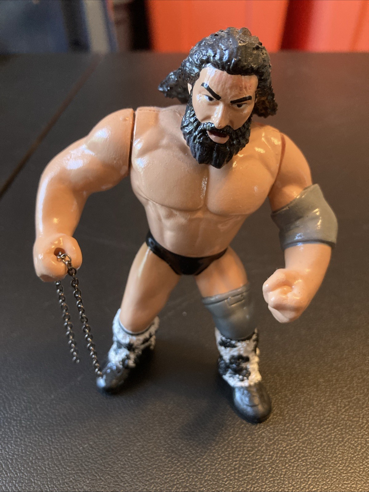 WWF WWE AWA WCCW BRUISER BRODY CUSTOM HASBRO WRESTLING ACTION FIGURE