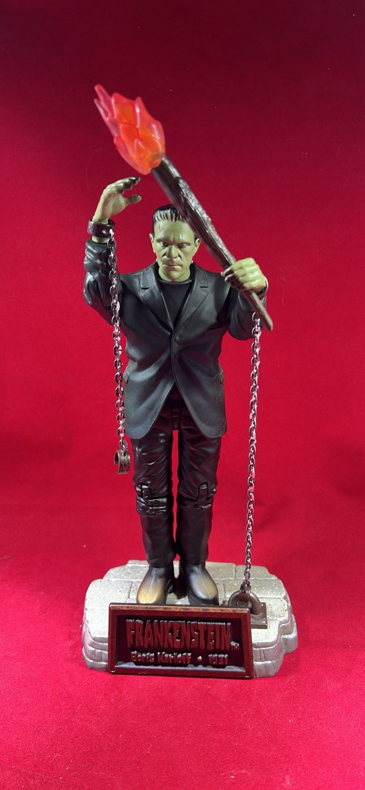 FRANKENSTEIN SIDESHOW UNIVERSAL STUDIOS MONSTERS FIGURE BORIS KARLOFF