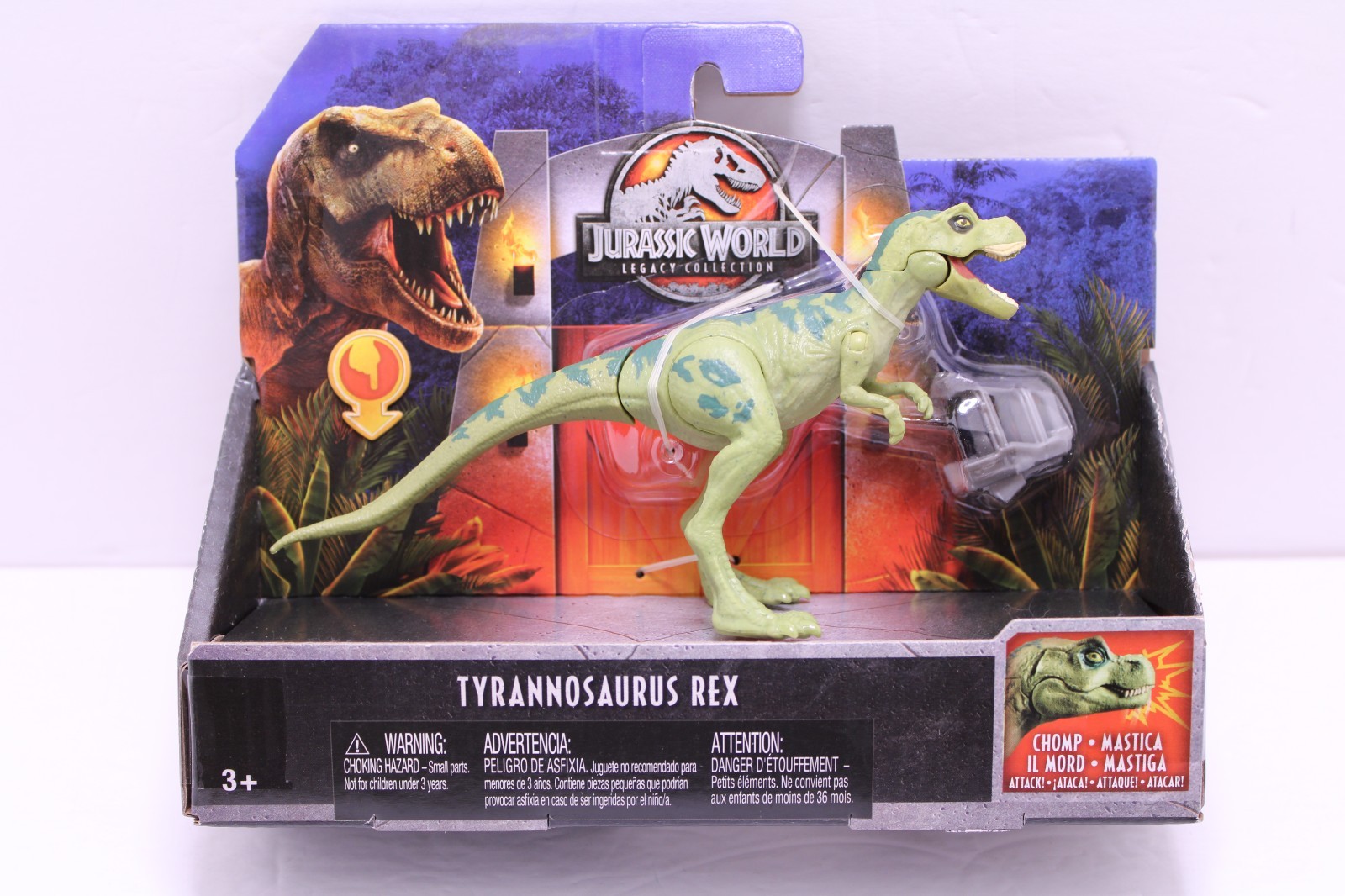 2017 Mattel Jurassic World Legacy Exclusive T-Rex Dinosaur Figure FLN69