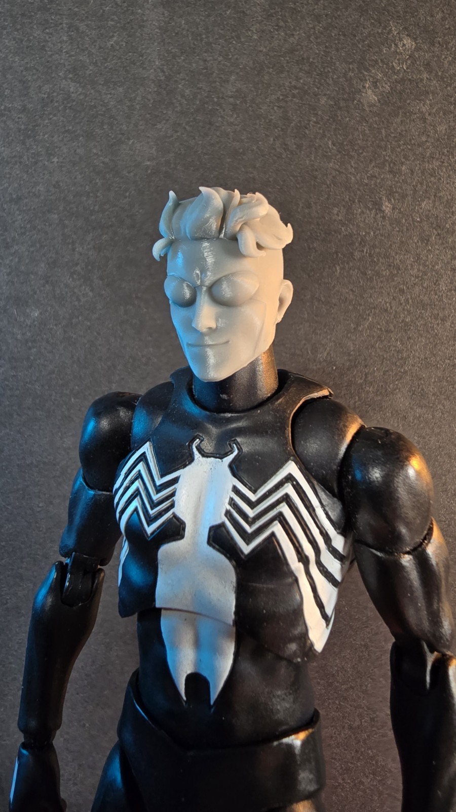 3D Printed Mafex Invincible Heads 1/12 Scale Set Of 4