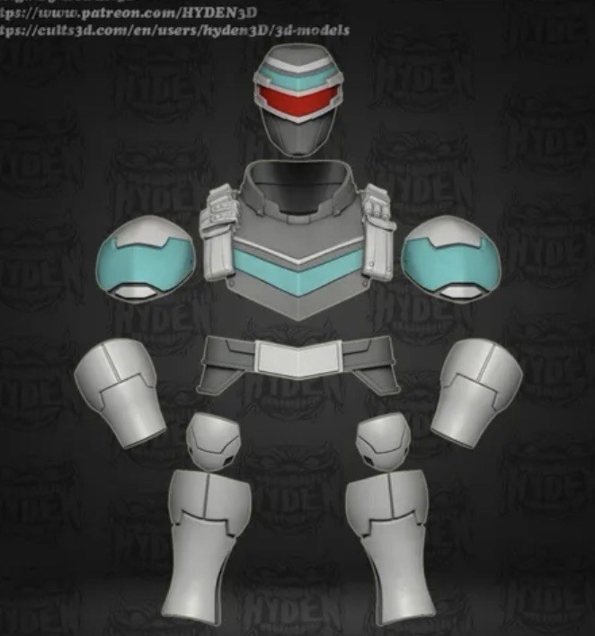 Vigilante Armor Kit Marvel 1/10 Mcfarlane Toys Unpainted Custom Action Figure