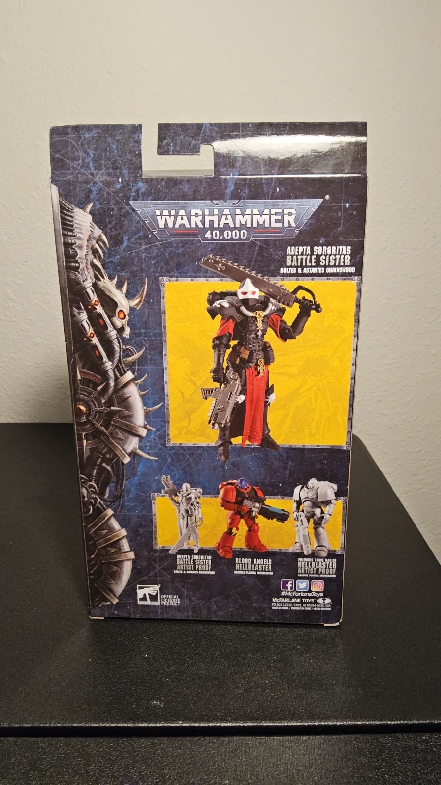 McFarlane Toys Warhammer 40000 Adepta Sororitas Battle Sister 7″ Figure