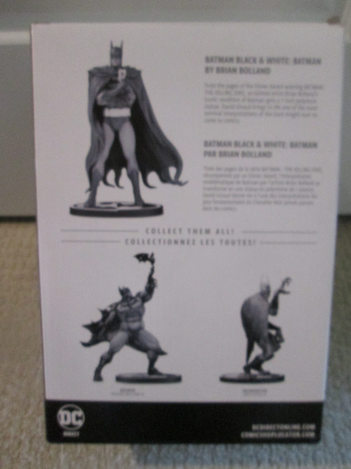 DC Direct Batman Black & White BATMAN Brian Bolland Limited Edition