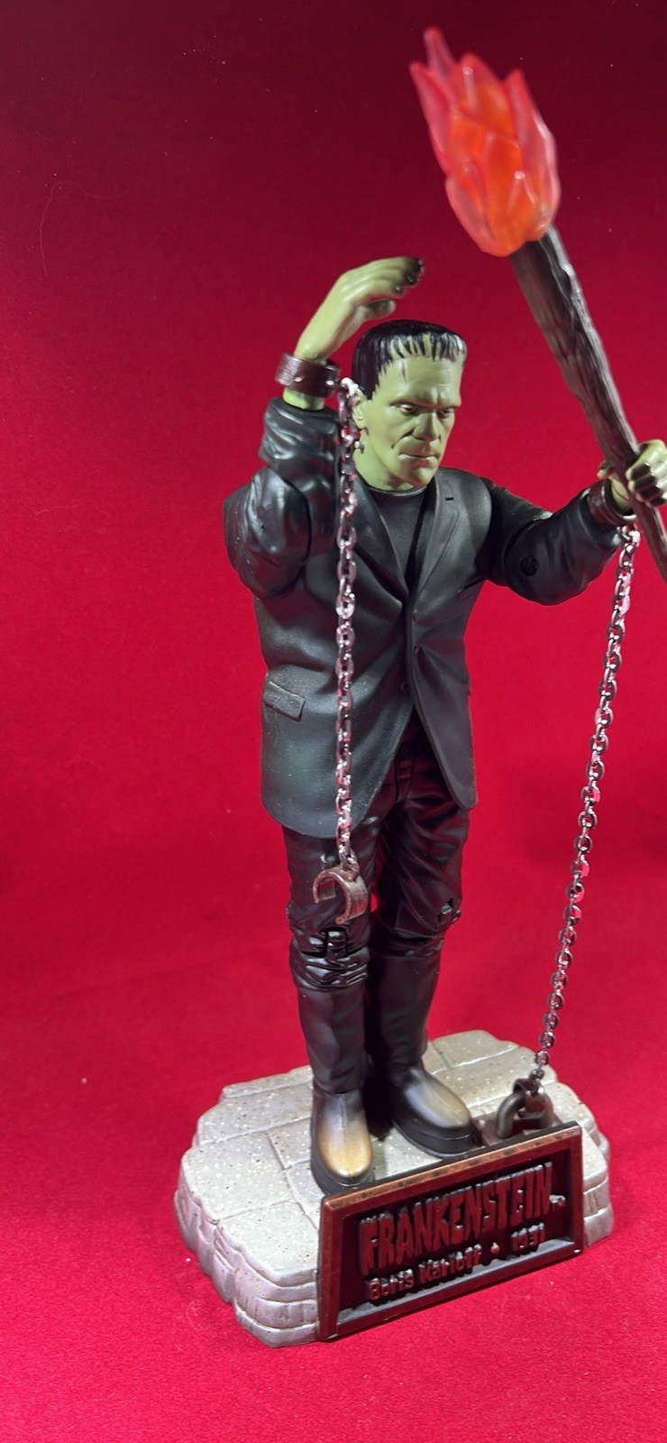 FRANKENSTEIN SIDESHOW UNIVERSAL STUDIOS MONSTERS FIGURE BORIS KARLOFF
