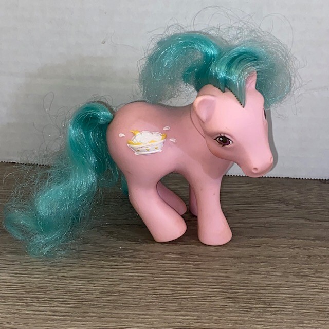 My Little Pony G1 Banana Surprise Sundae Best Ponies 1987 Hasbro Vintage