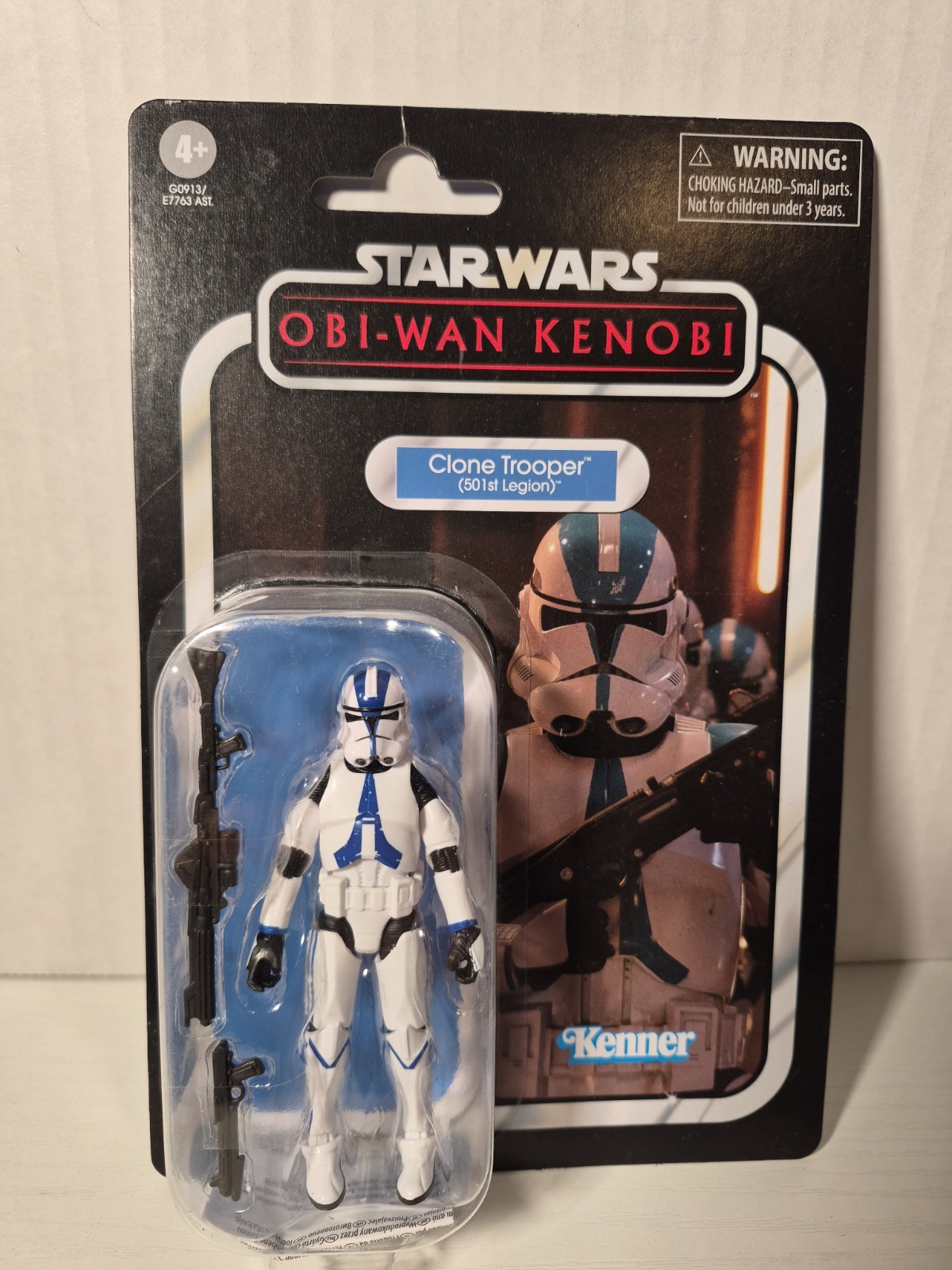 Star Wars TVC Obi-Wan Kenobi Clone Trooper (501st Legion) 3.75 Inch New