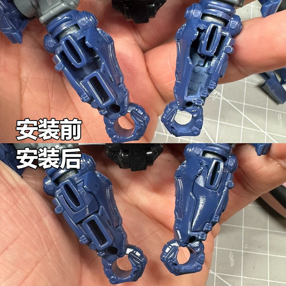 For Studio Series TF5 Barricade Filling Parts Filler Upgrade Kit Accessories