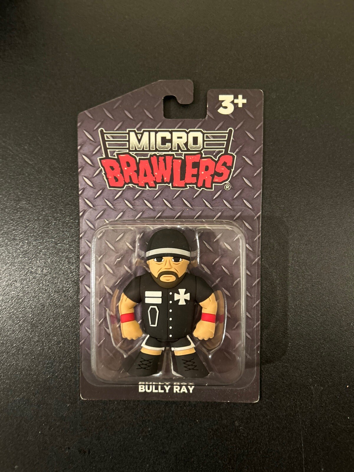 Micro Brawlers lot of 5 Adam Bomb Lex Luger Brian Pullman Tonga Loa Bully Ray