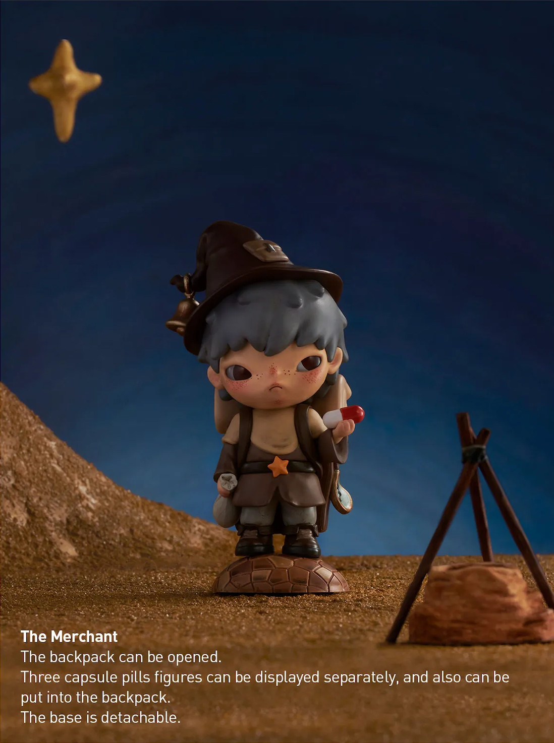 POP MART Hirono Le Petit Prince Series “The Merchant” Figure | FAST US SHIPPING