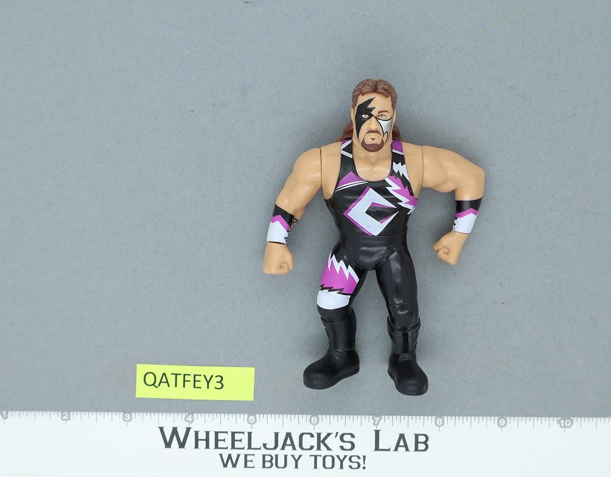 Brian Adams BLACK/PURPLE WWF Wrestle-Something Wrestlers FC Toys Action Figure