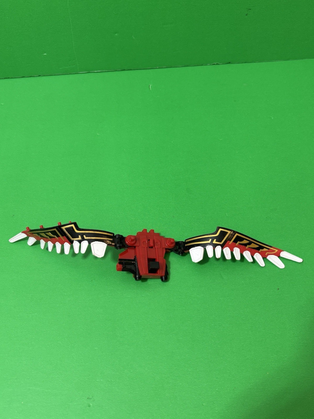 Power Rangers Wild Force Deluxe Red Primal Warrior Battlizer Falcon Parts Wings
