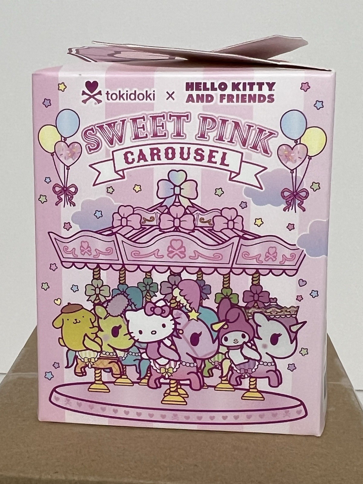 Tokidoki Sweet Pink Carousel Kuromi Carousel Princess 3″ Vinyl Figure New w/ Box