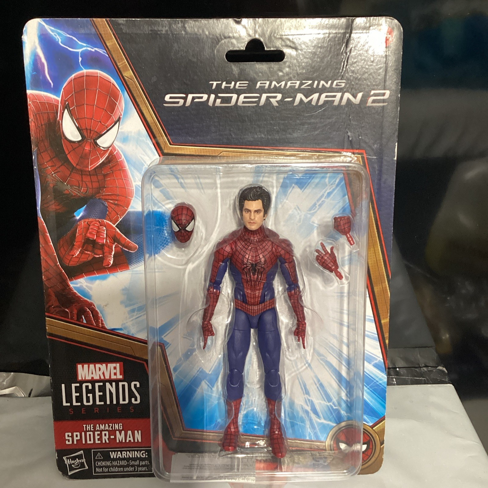 Amazing SPIDER-MAN 2 No Way Home 6″ Marvel Legends w/ ANDREW GARFIELD head NEW