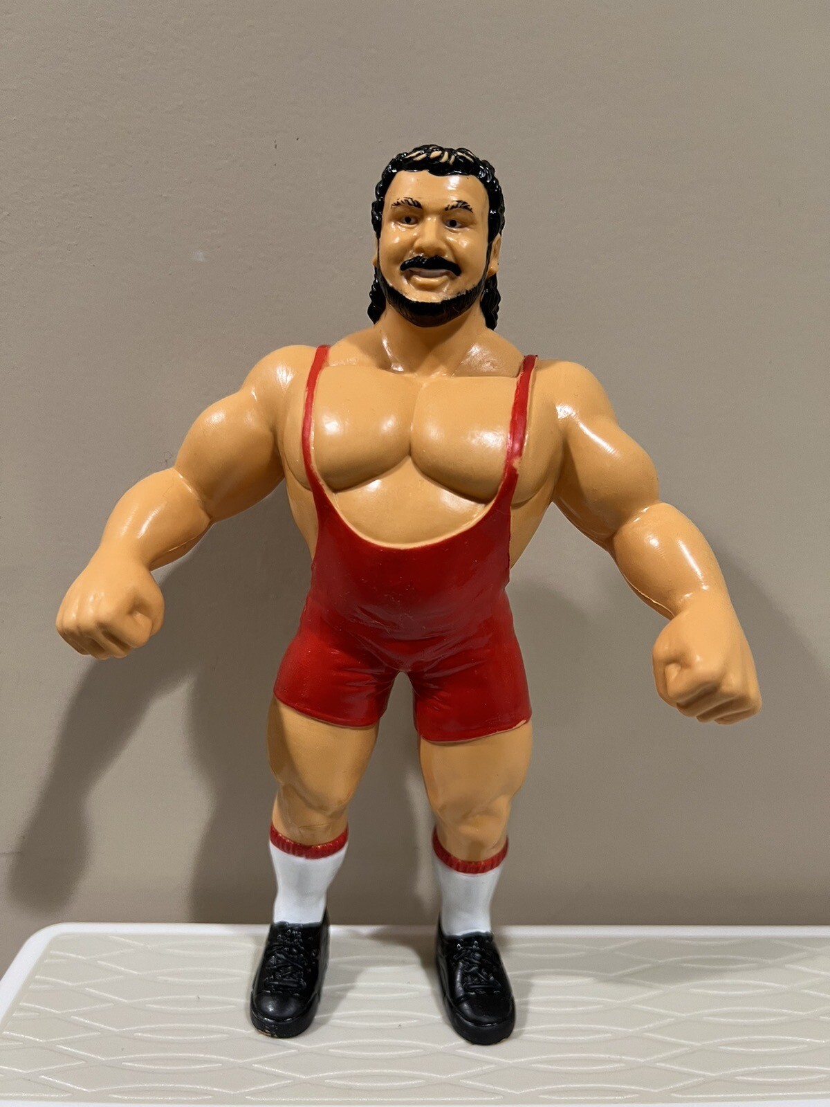 LJN WWF WWE Wrestling Superstars Ted Arcidi 1987 8″ figure