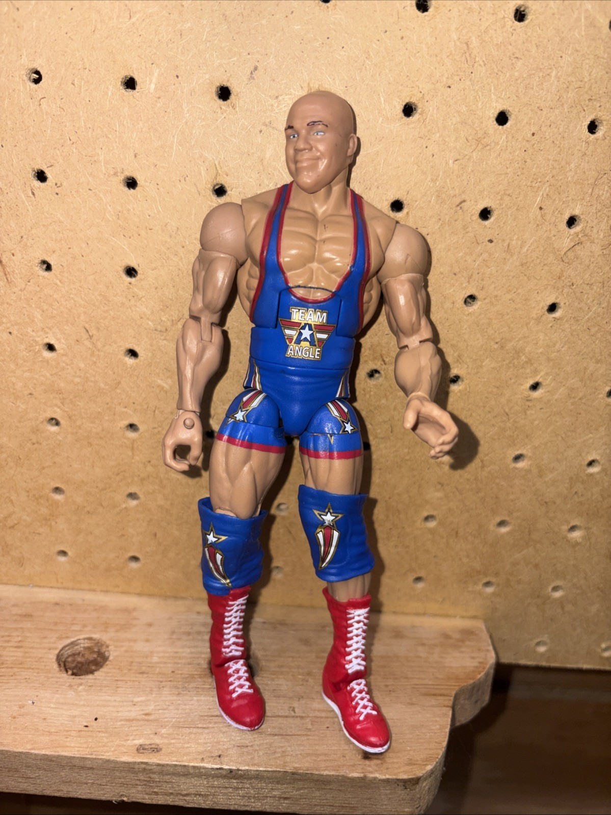 Mattel WWE Elite Series 59 Kurt Angle Team Angle 6 Inch Figure