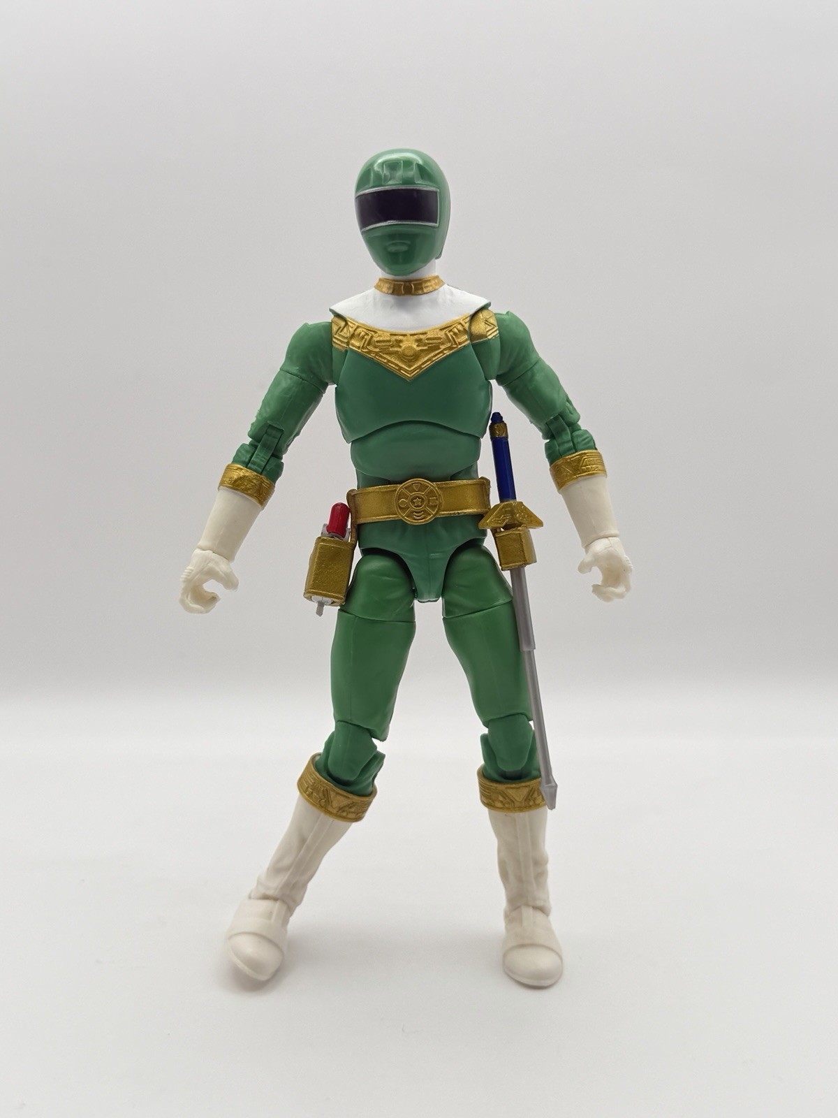 Power Rangers Zeo Lightning Collection: GREEN Ranger 6” Figure Mighty Morphin