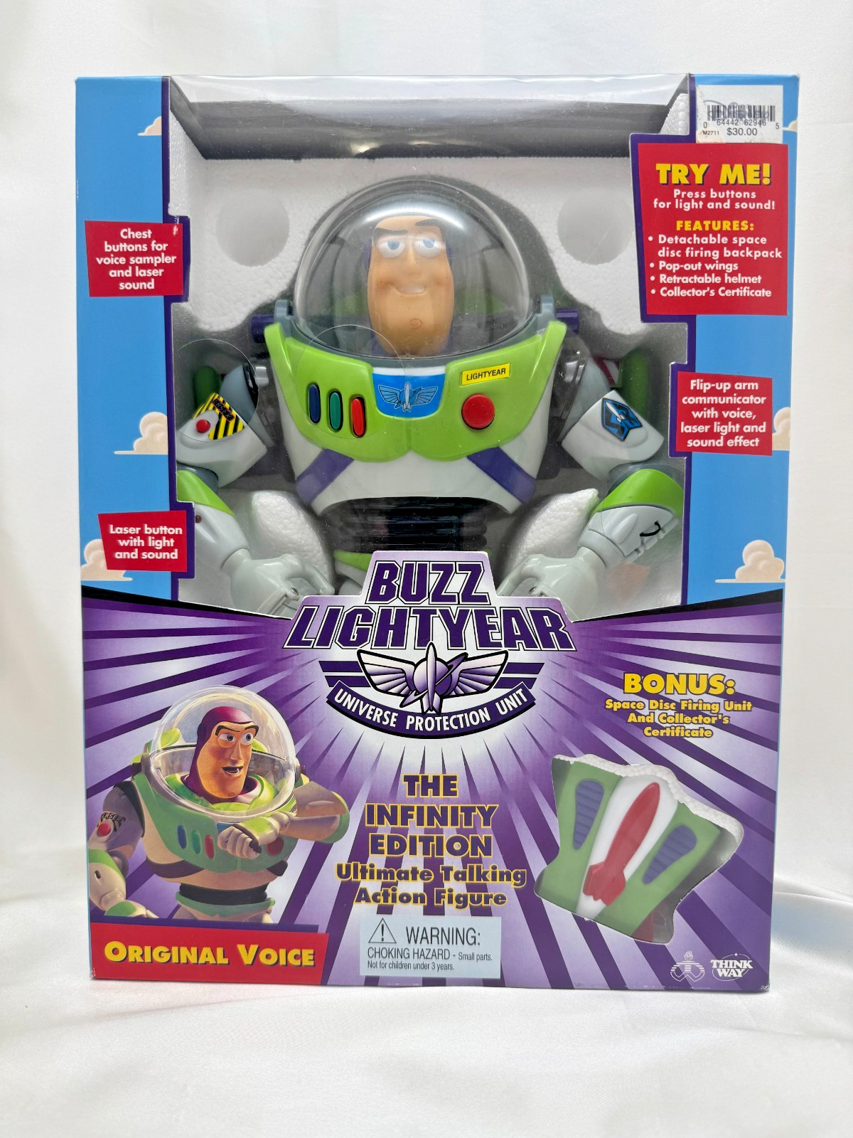 Toy Story Buzz Lightyear Ultimate Talking Action Figure – “The Infinity Edition”
