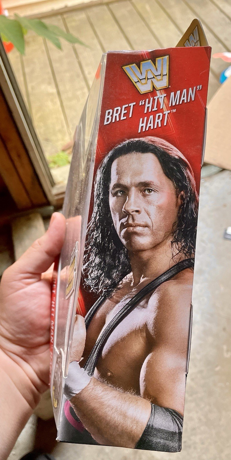 WWE Elite Flashback Collection Bret Hit The Man Hart Figure Hart Foundation