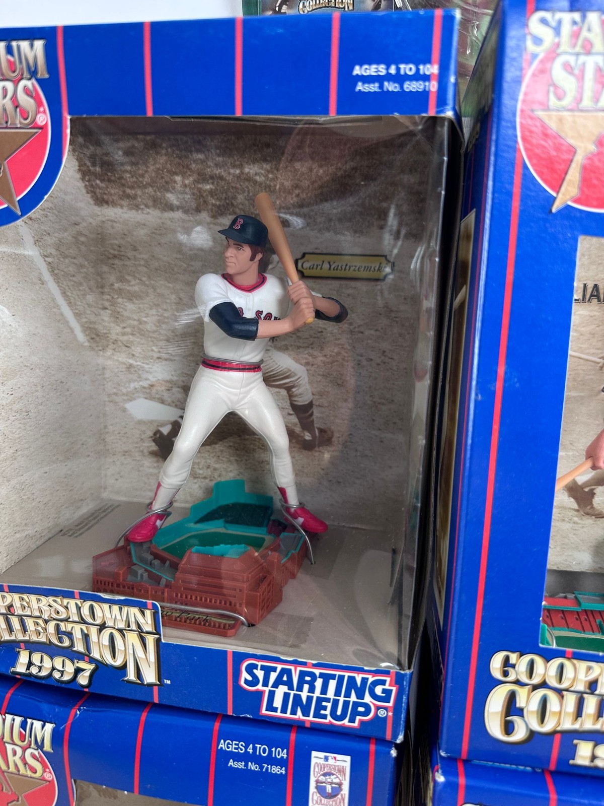 Starting Lineup Stadium Stars Ted Williams Lot 5 Cooperstown 1997 1998 Figures