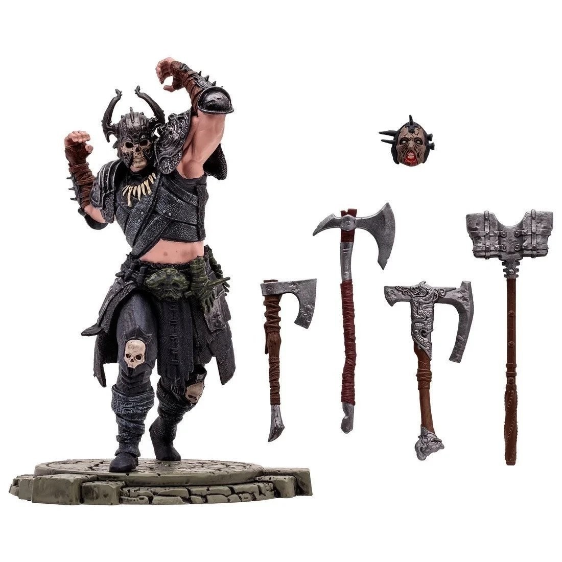 Death Blow Barbarian: Common (Diablo IV) 1:12 Posed Figure