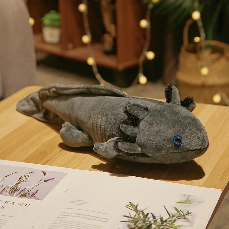 45CM Axolotl Plush Pillow Cute Salamander Stuffed Animal Kids Gift