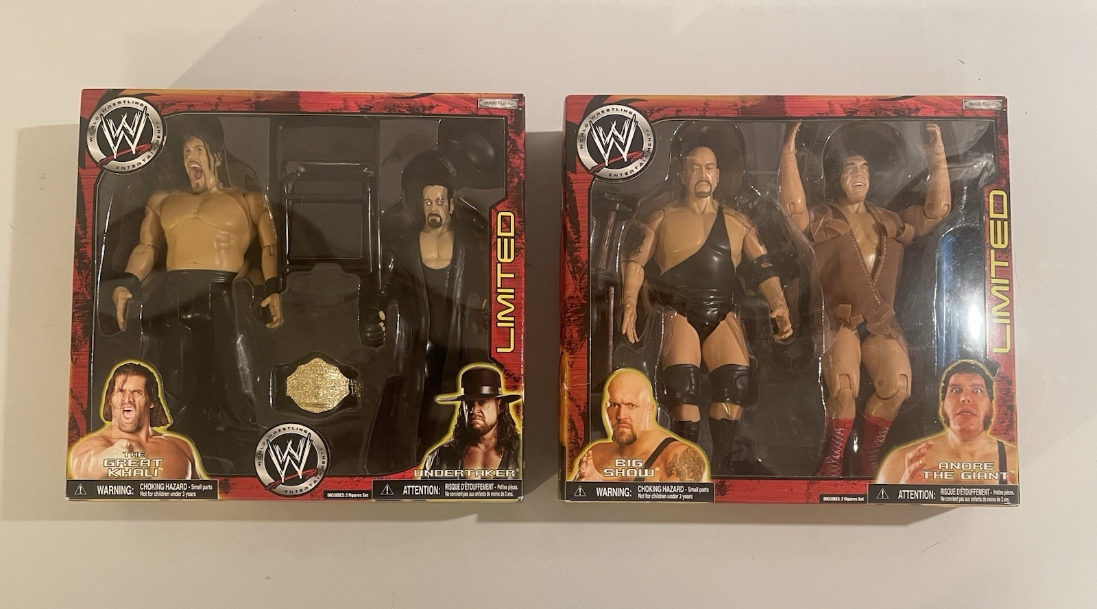 WWE Jakks Limited Double Packs