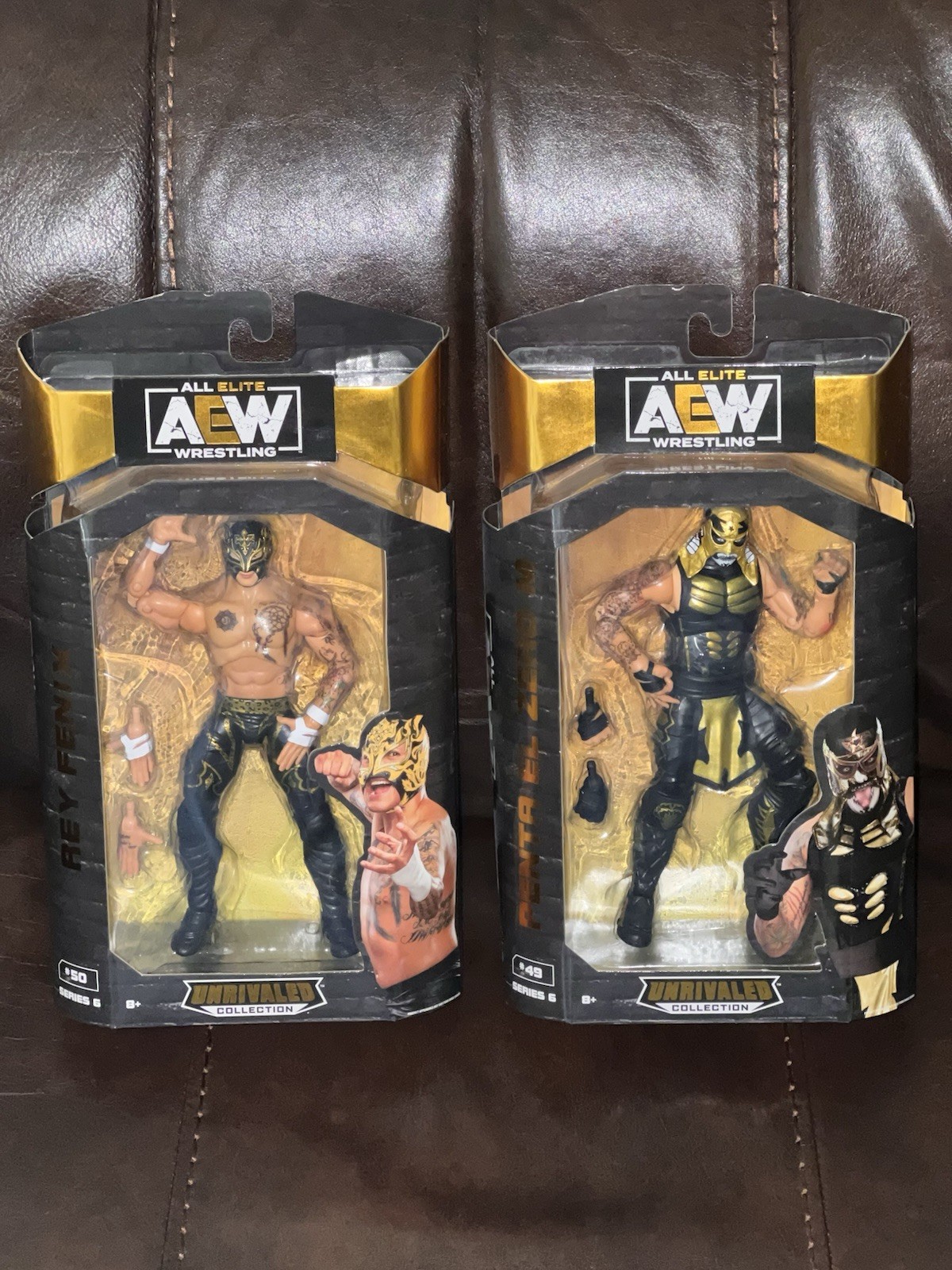 AEW Unrivaled Series 6 Penta El Zero M #49 & Rey Fenix #50 All Elite Lucha Bros