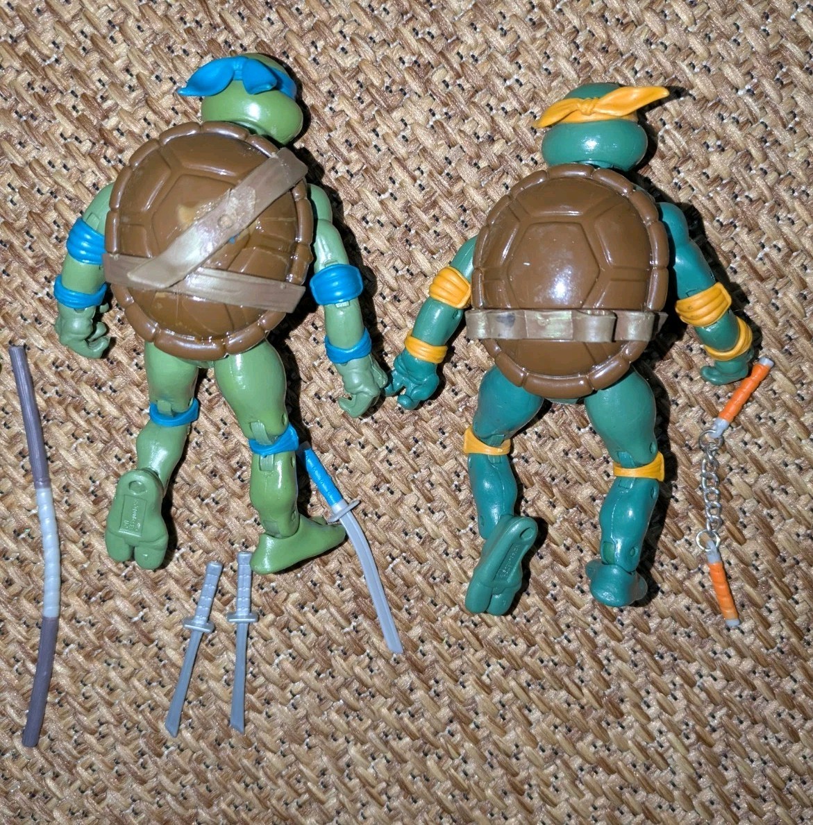 Vintage Lot of TMNT Teenage Mutant Ninja Turtles Action Figures SEE DESCRIPTION
