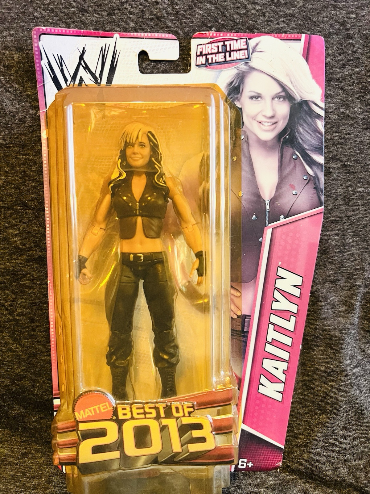 WWE Mattel Basic Kaitlyn Best Of 2013 First Time In The Line! Wrestling Figure