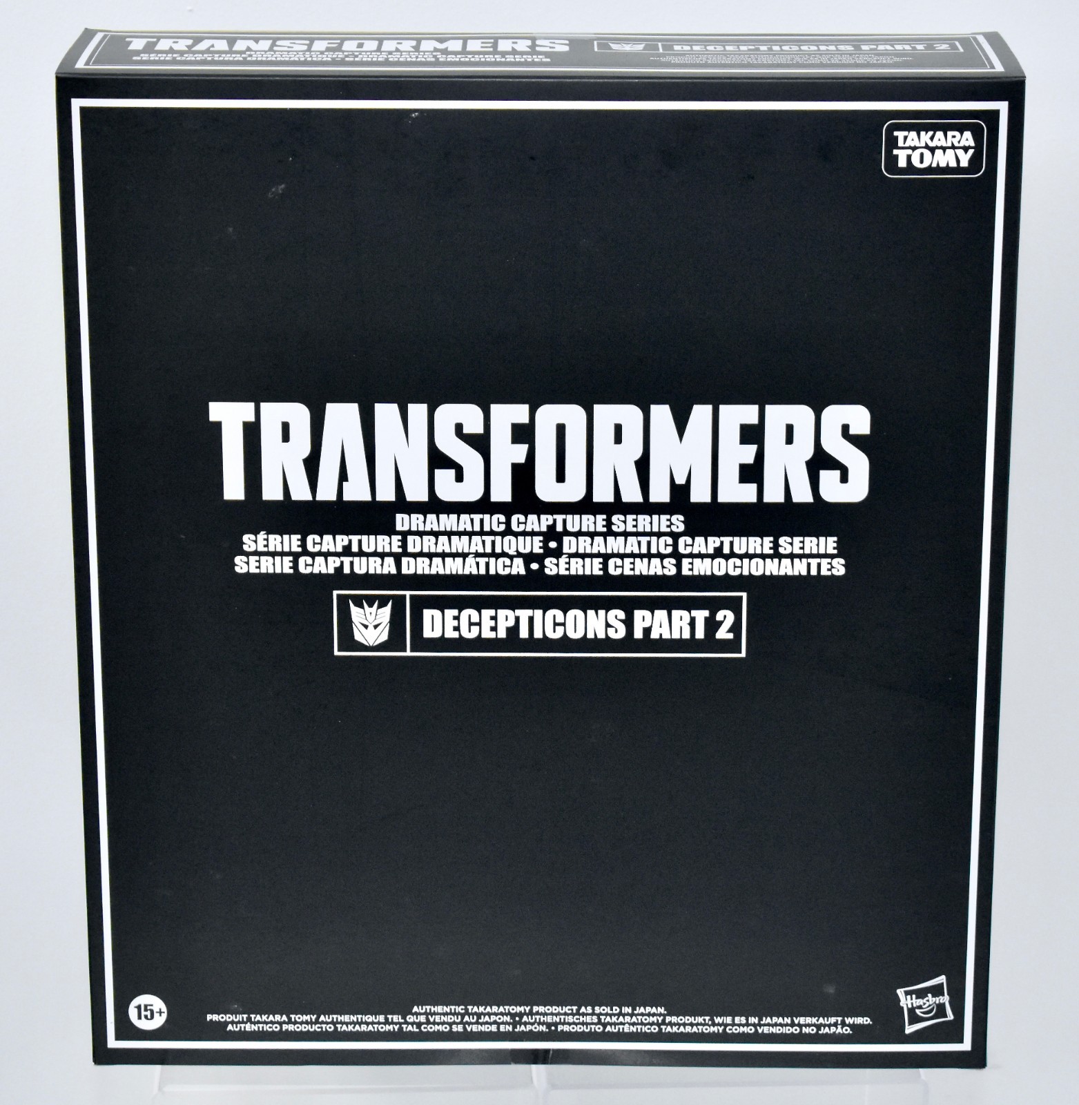 Transformers Takara Tomy Dramatic Capture Series Decepticons Part 2 NEW!