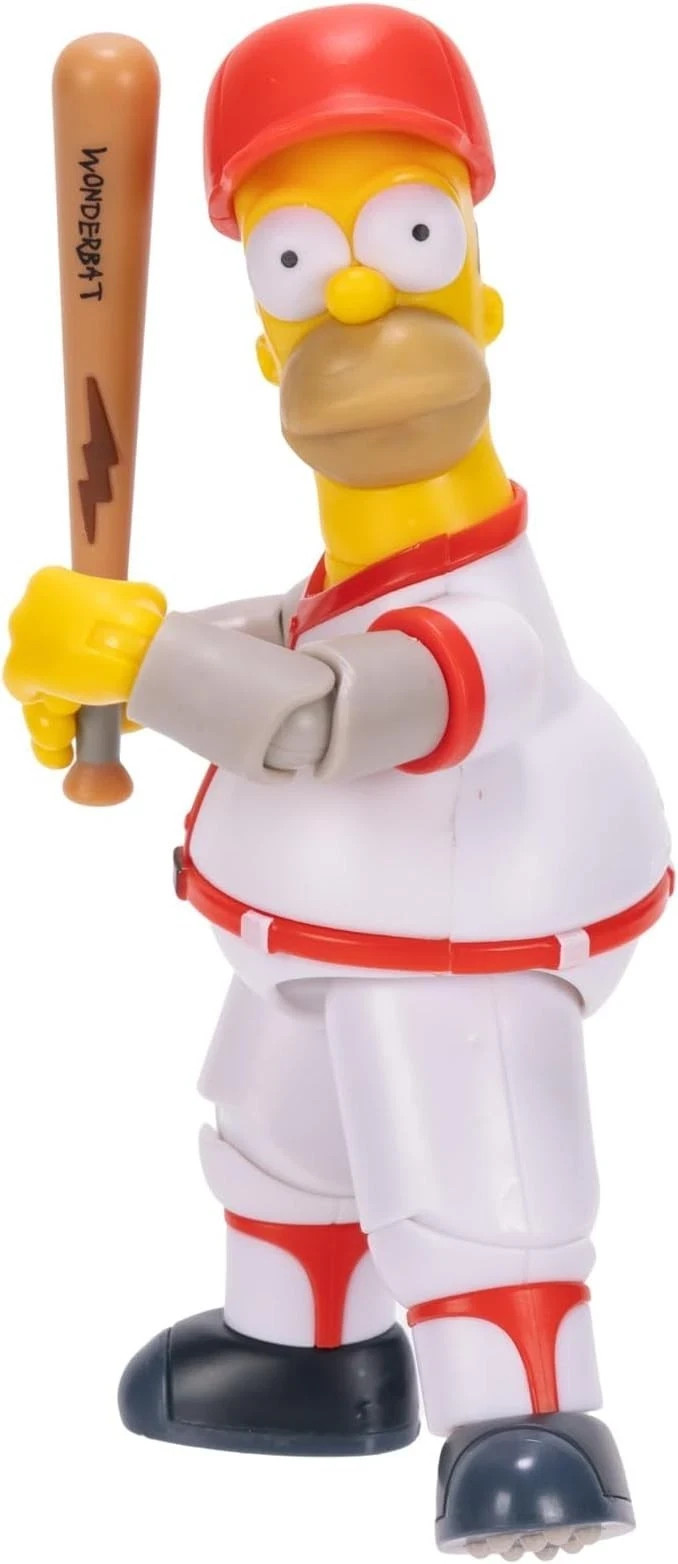 Jakks Pacific The Simpsons Wave 3 Baseball Homer 5″ Figure New Sealed