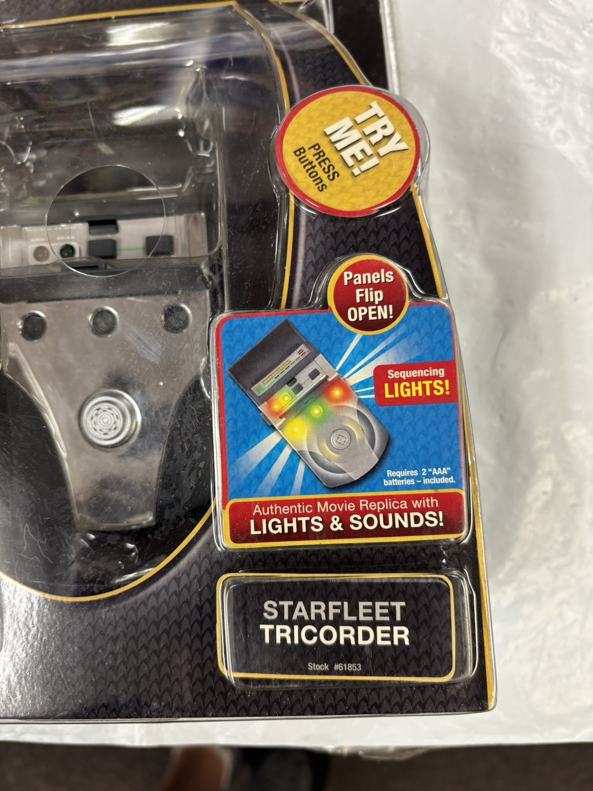 STAR TREK MOVIE STARFLEET TRICORDER PLAYMATES 2009 NEW